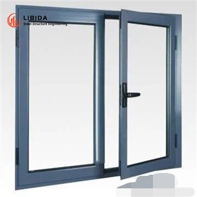 알루미늄 더블 스윙 유리 창 판매